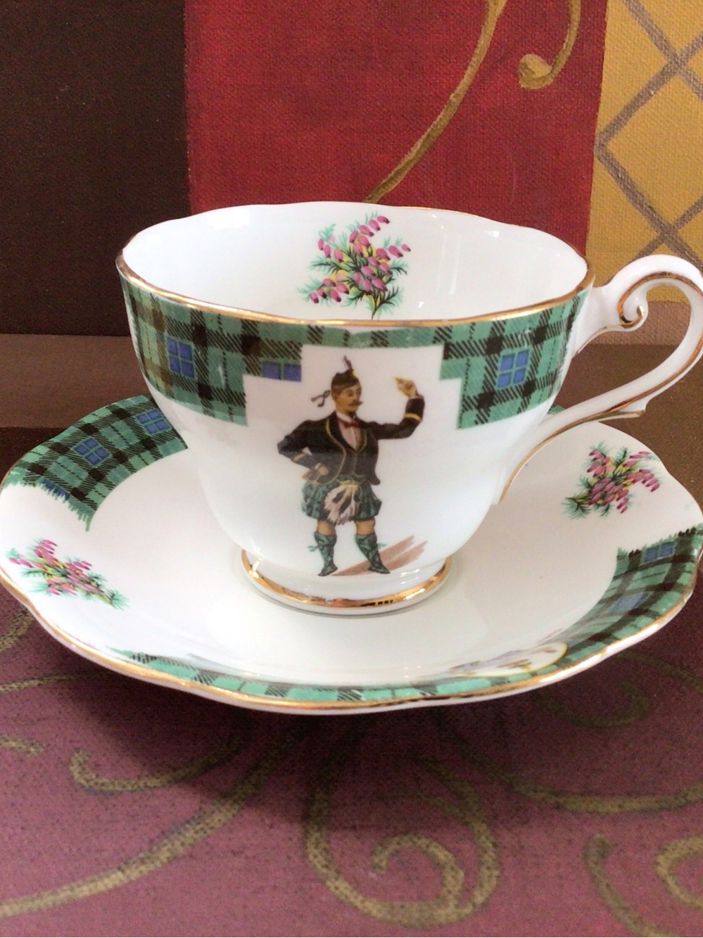 Royal Standard Mackay Teacup And Saucer
